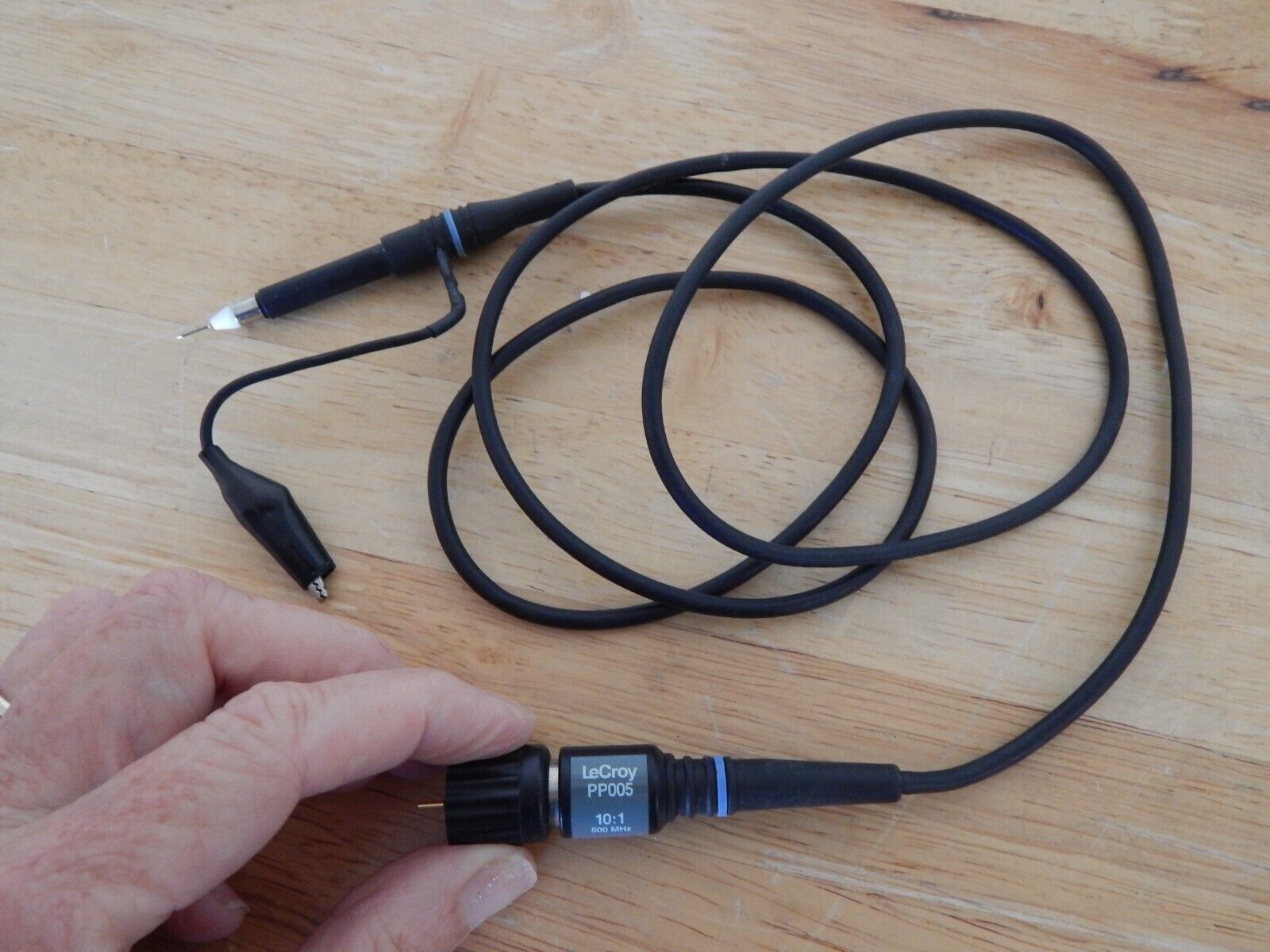 LECROY PP005 Oscilloscope Passive Probe 10:1, 500 MHz, 10MΩ, 11pF, 500V LECROY PP005 Oscilloscope Passive Probe 10:1, 500 MHz, 10MΩ, 11pF, 500V